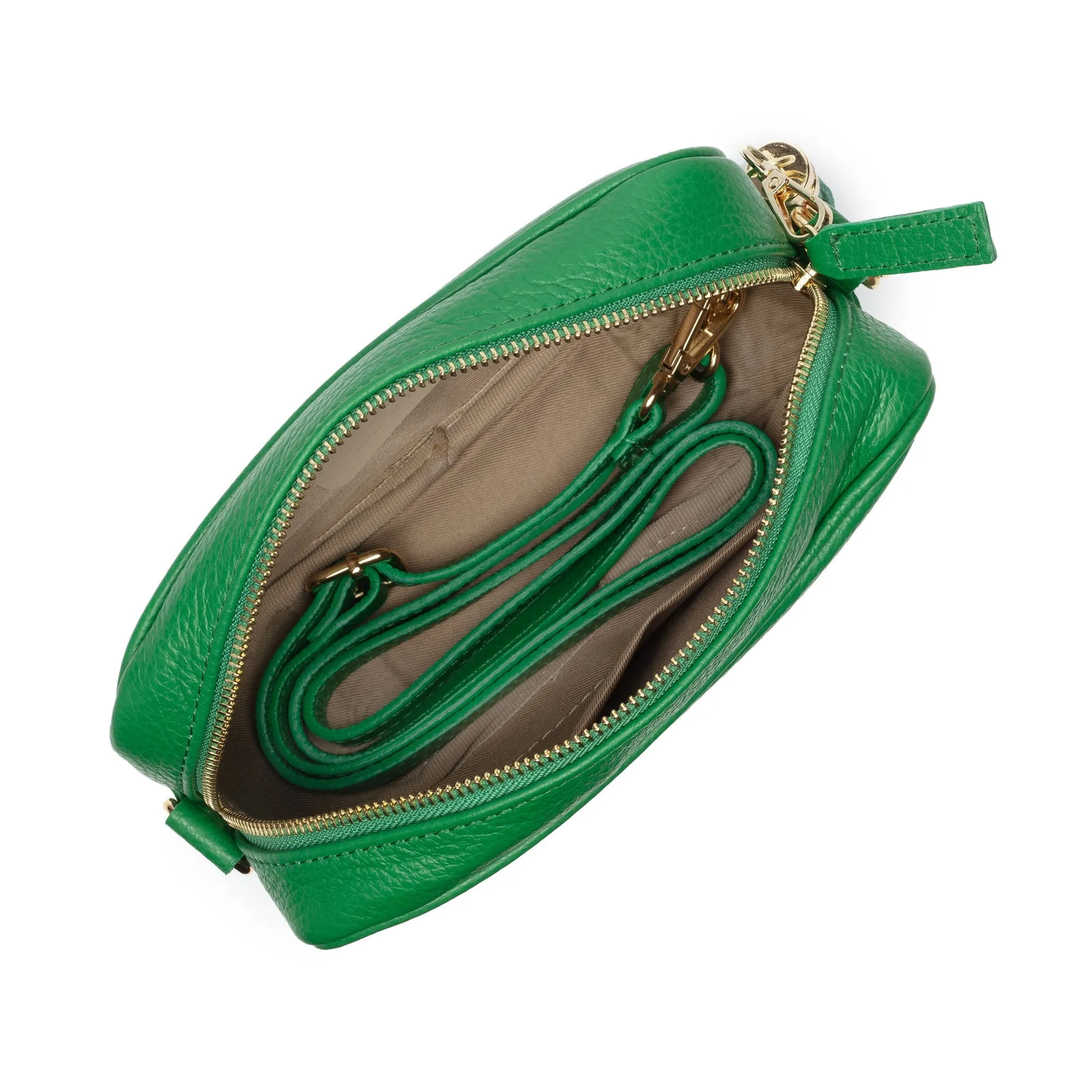 Crossbody Emerald ( Green Aztec Strap)