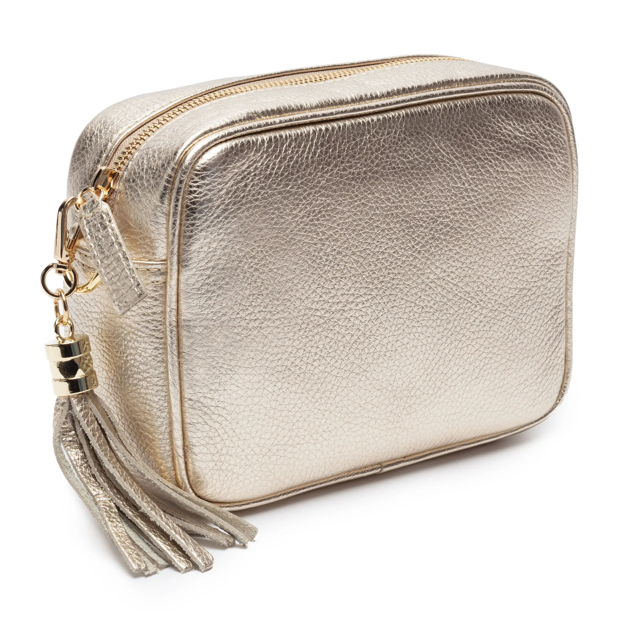 Crossbody Gold (Gold Chevron strap)