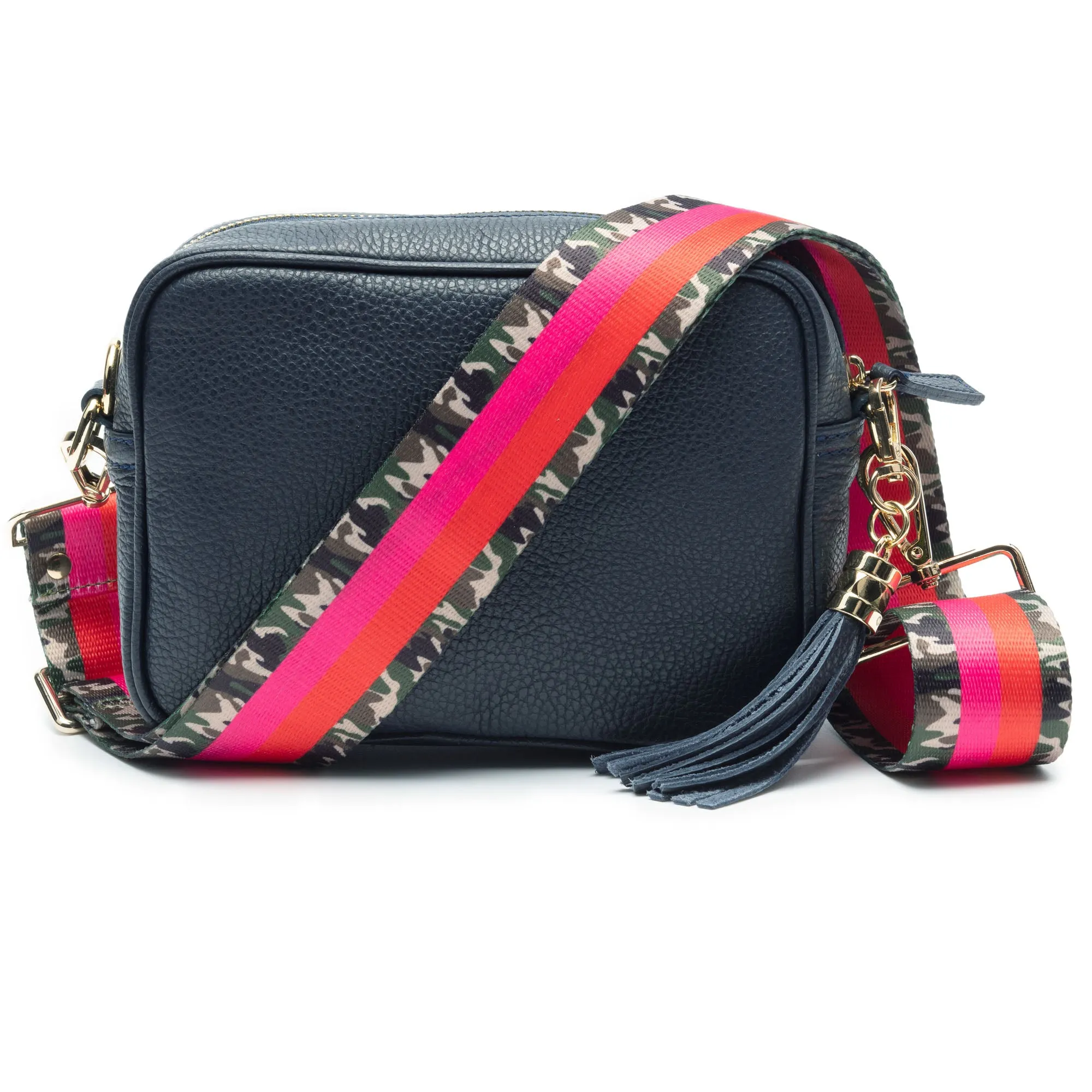 Crossbody Navy (Army Stripes Strap)