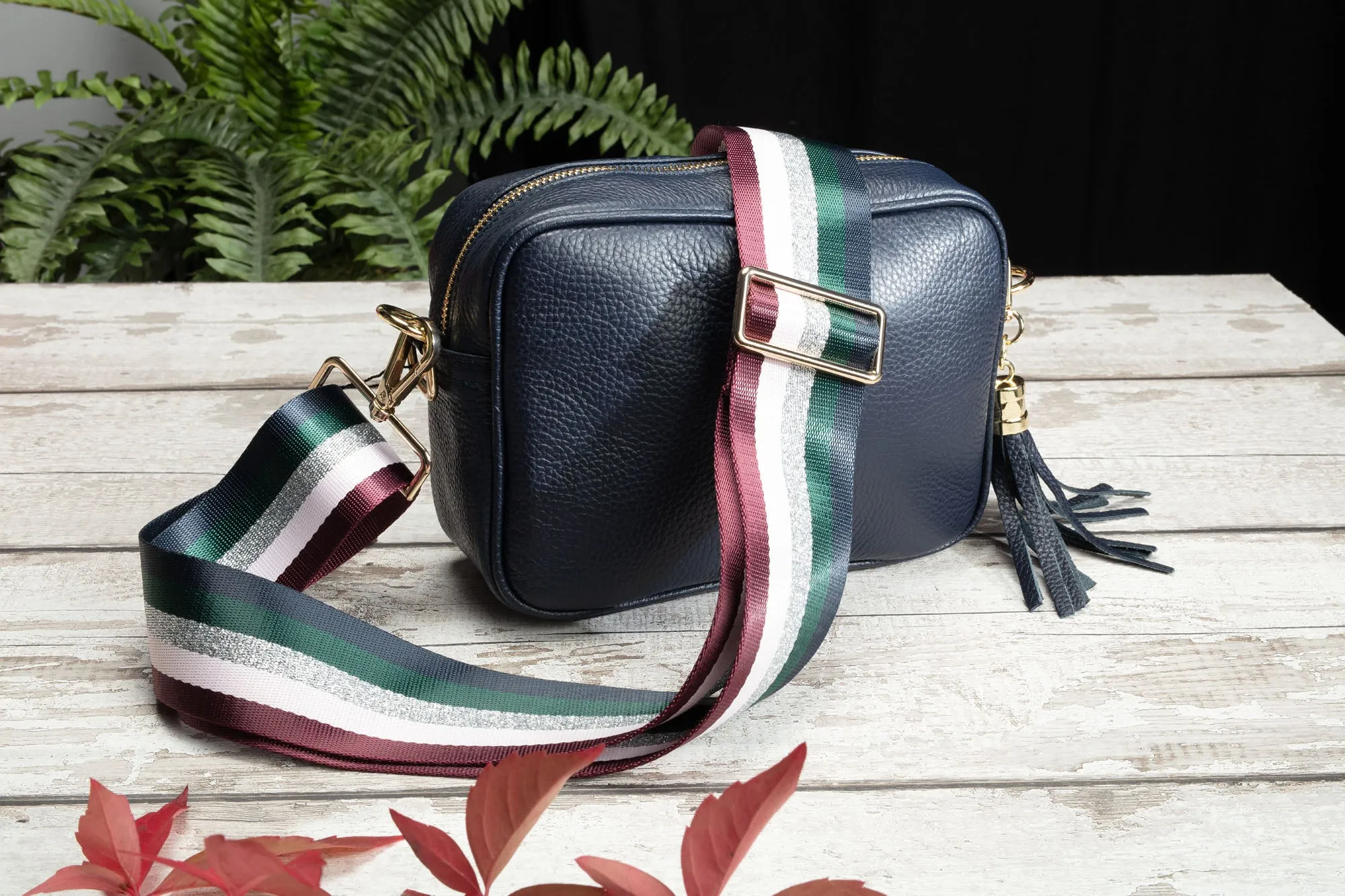 Crossbody Navy (Colour Strip Strap)