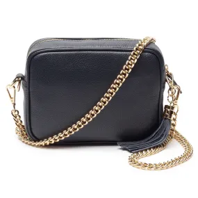 Crossbody Navy (Gold Chain Strap)