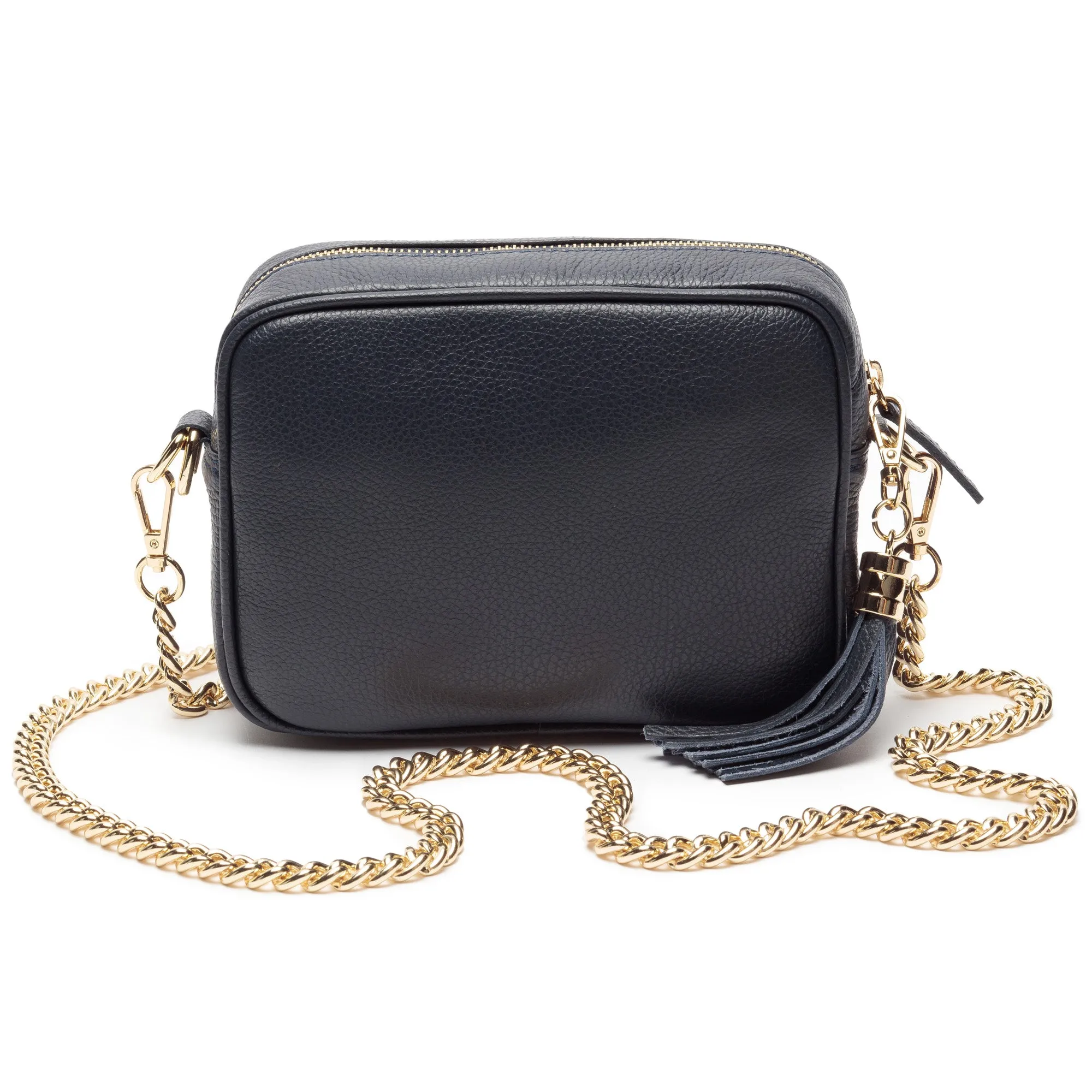 Crossbody Navy (Gold Chain Strap)