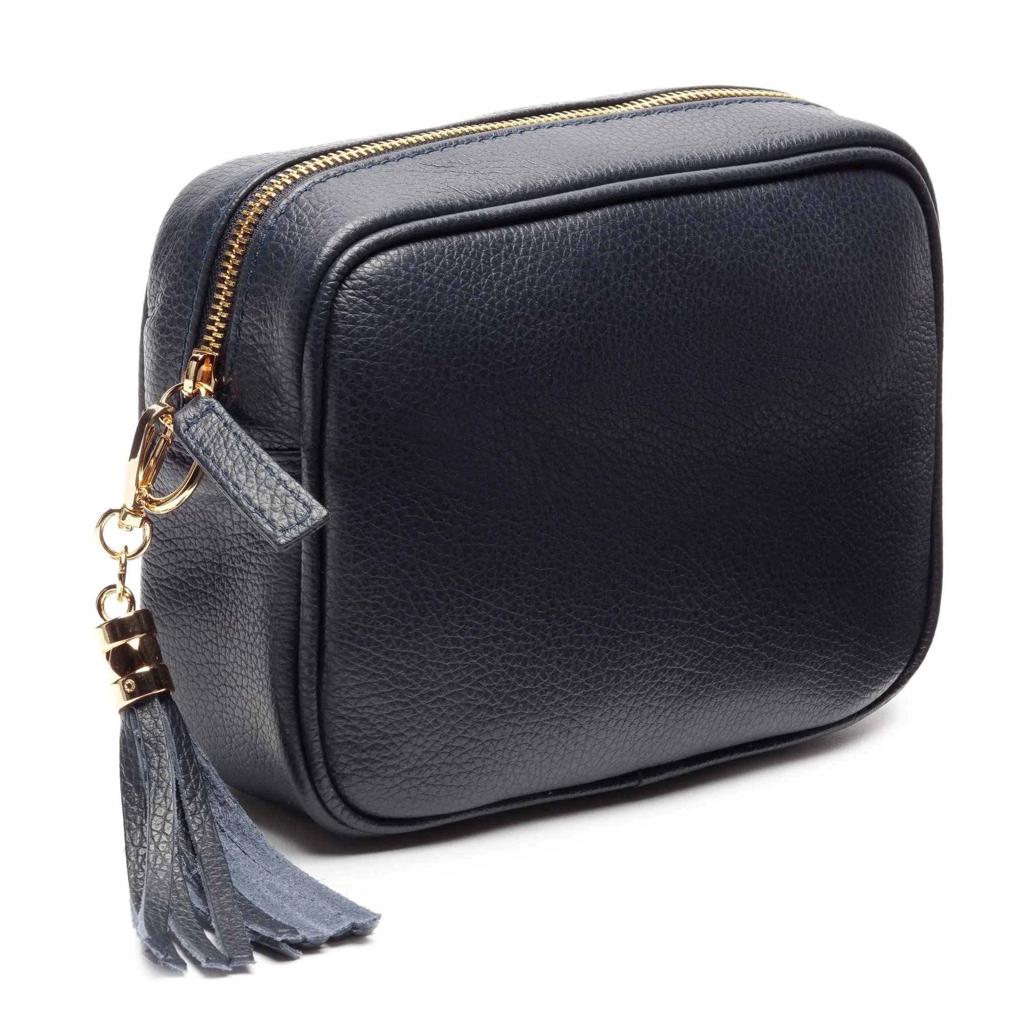 Crossbody Navy (Gold Chain Strap)