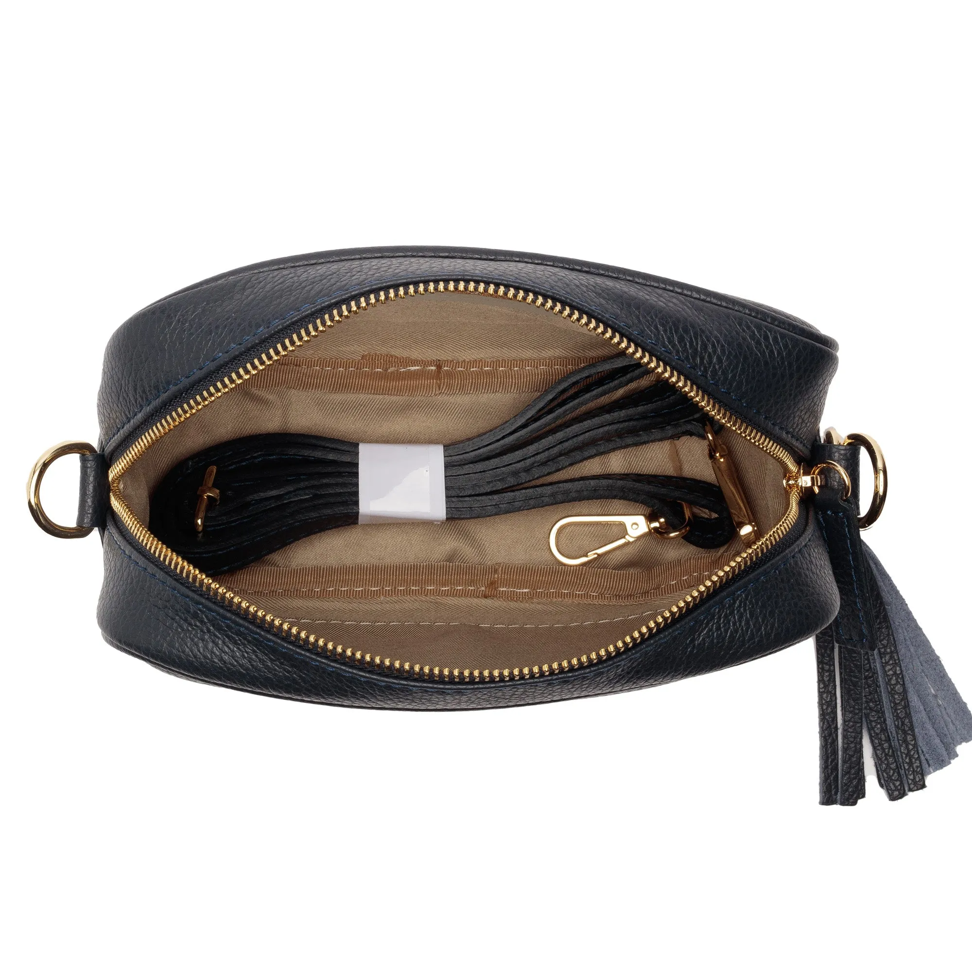 Crossbody Navy (Gold Chain Strap)