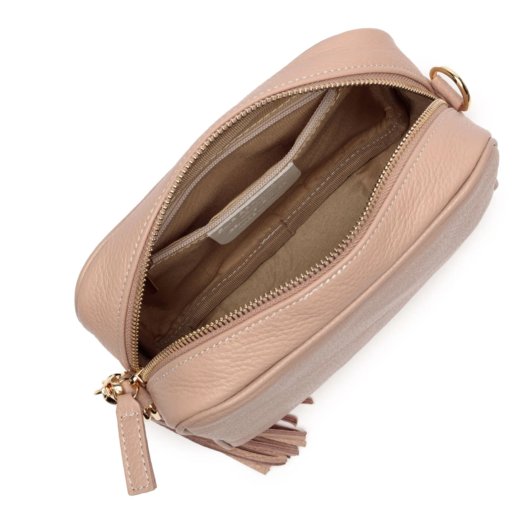 Crossbody Nude (Ruby Dogtooth Strap)