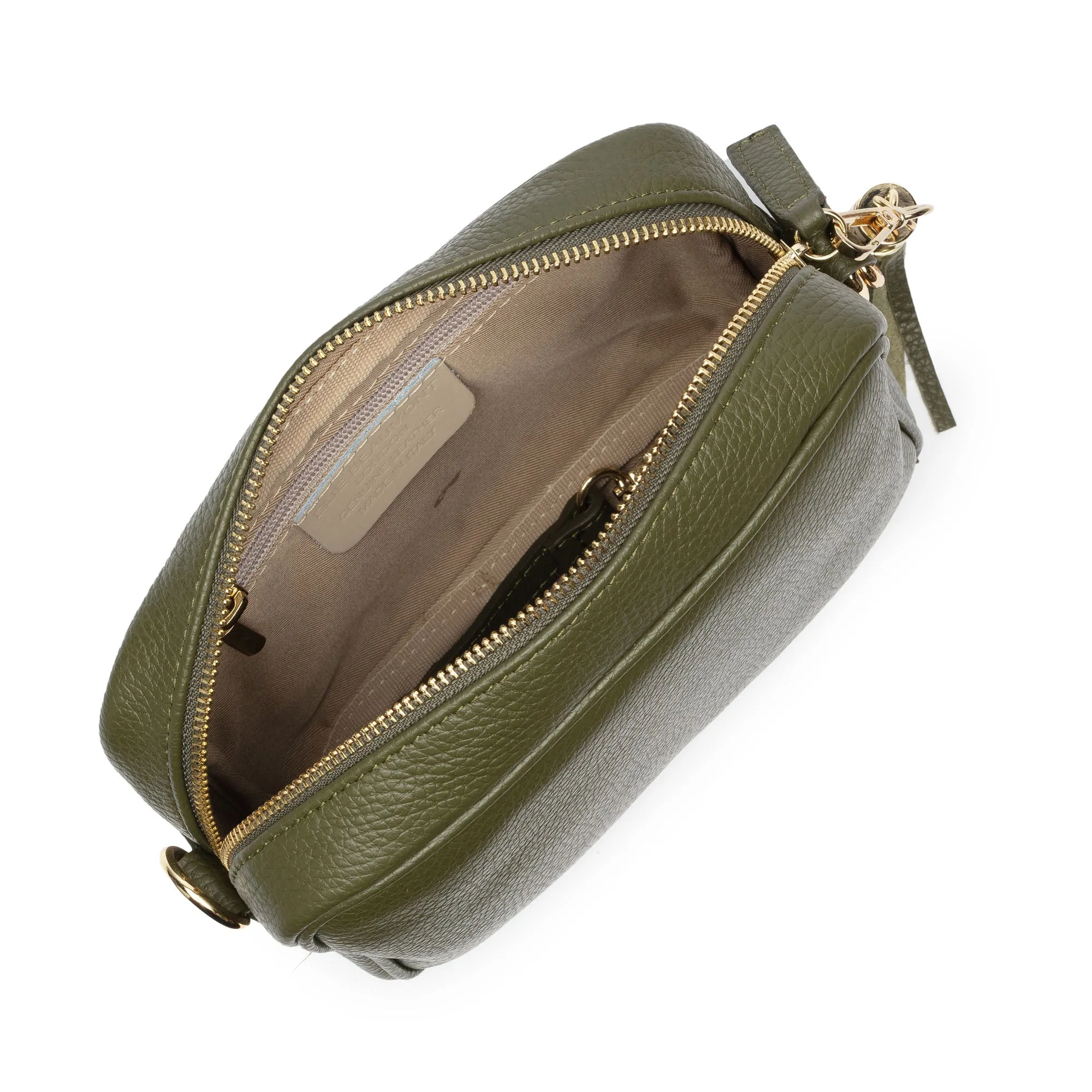 Crossbody Olive (Army Stripes strap)