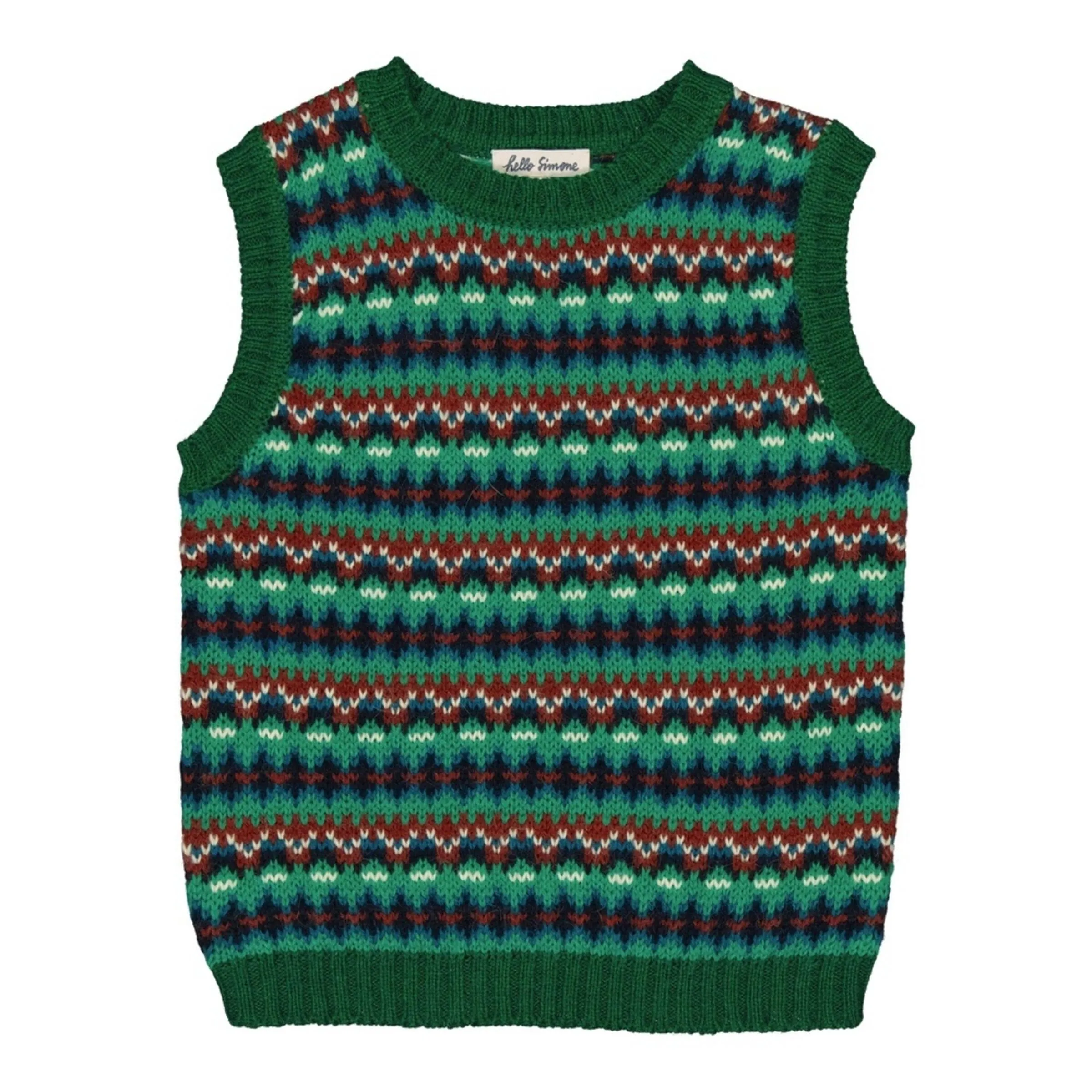 Débardeur Pablo Fair Isle Sweater Vest