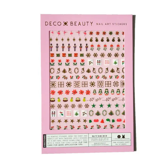 Deco Beauty - Nail Art Stickers - Nutcracker