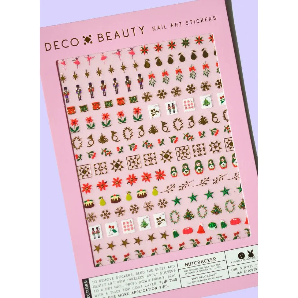 Deco Beauty - Nail Art Stickers - Nutcracker