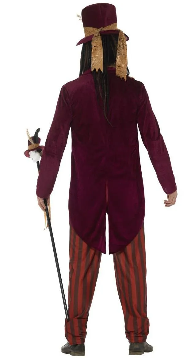 Deluxe Voodoo Witch Doctor Mens Halloween Costume