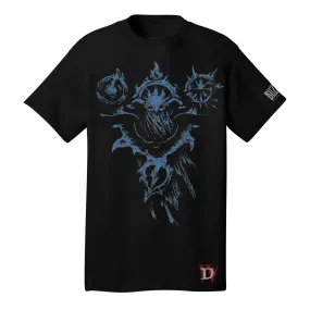 Diablo IV Sorcerer Sigil Black T-Shirt