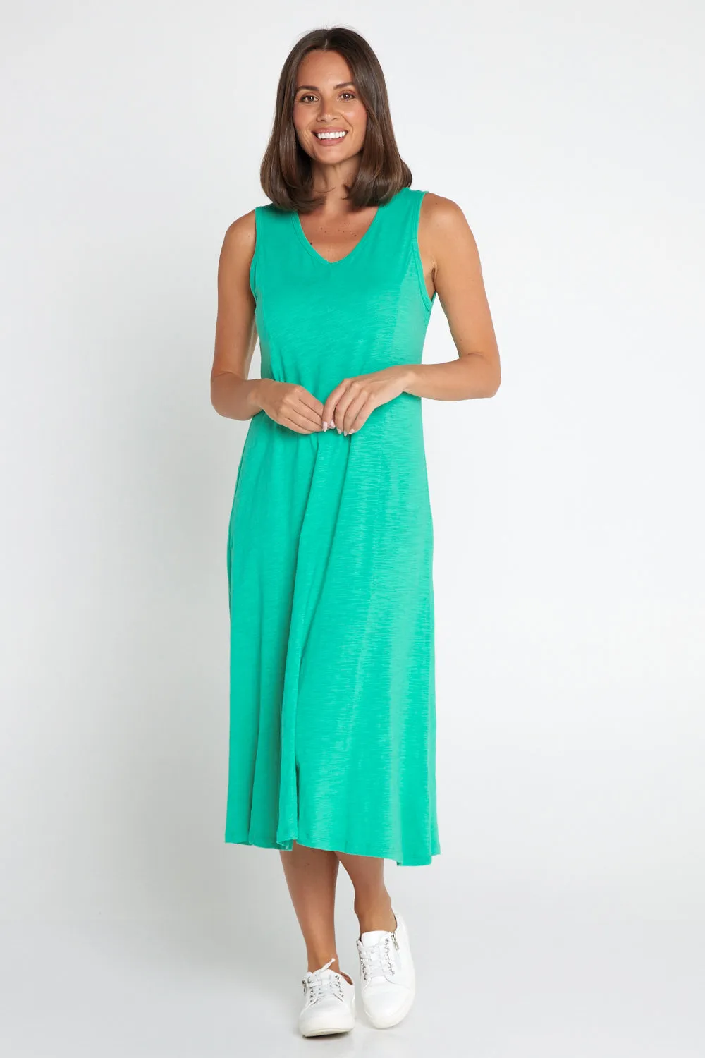 Diana V Core Dress - Spearmint