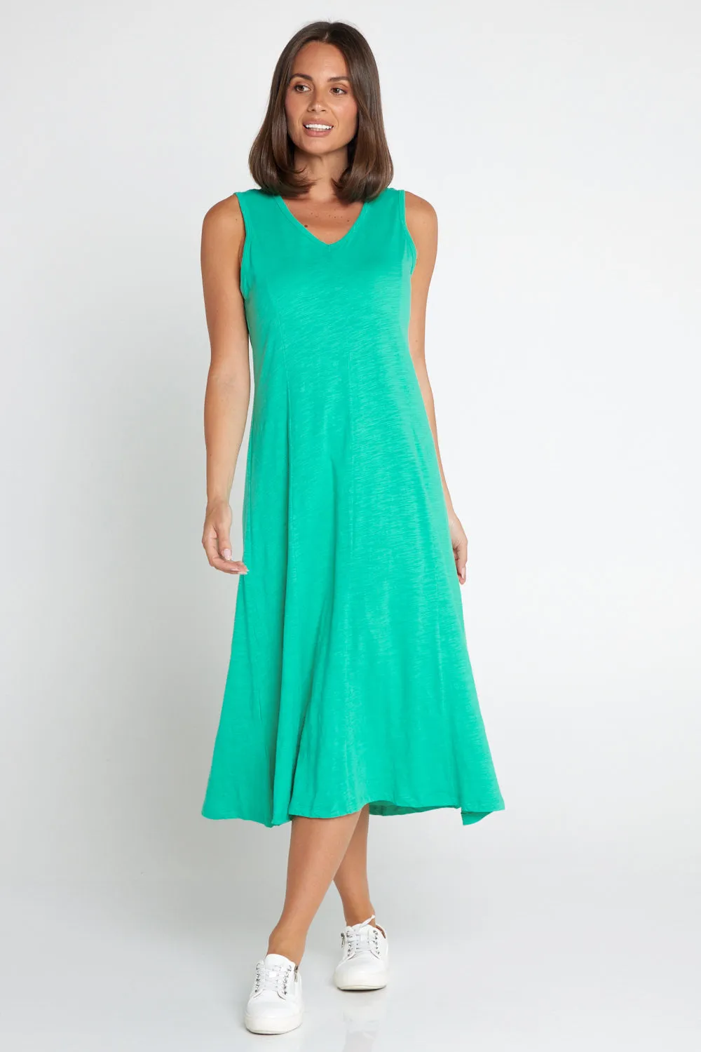 Diana V Core Dress - Spearmint