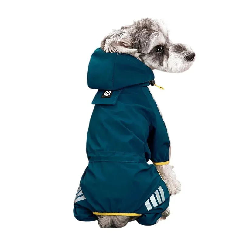 Dog Raincoat Reflective Waterproof