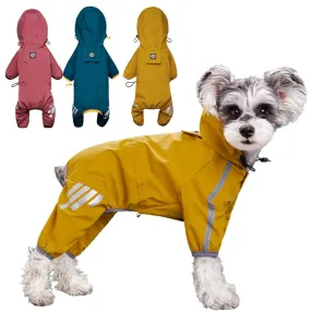 Dog Raincoat Reflective Waterproof