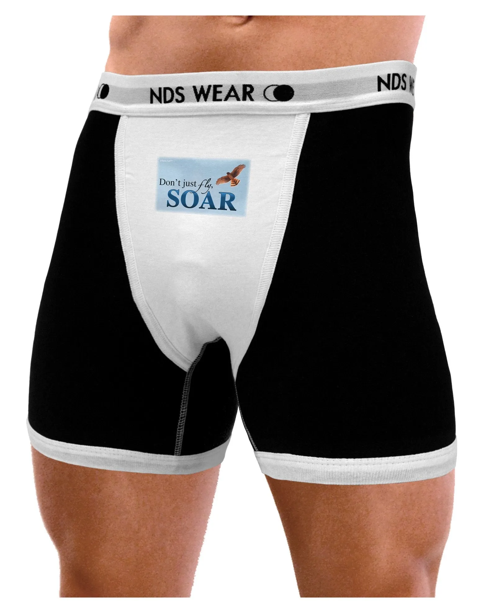 Don't Just Fly SOAR Mens Boxer Brief Underwear