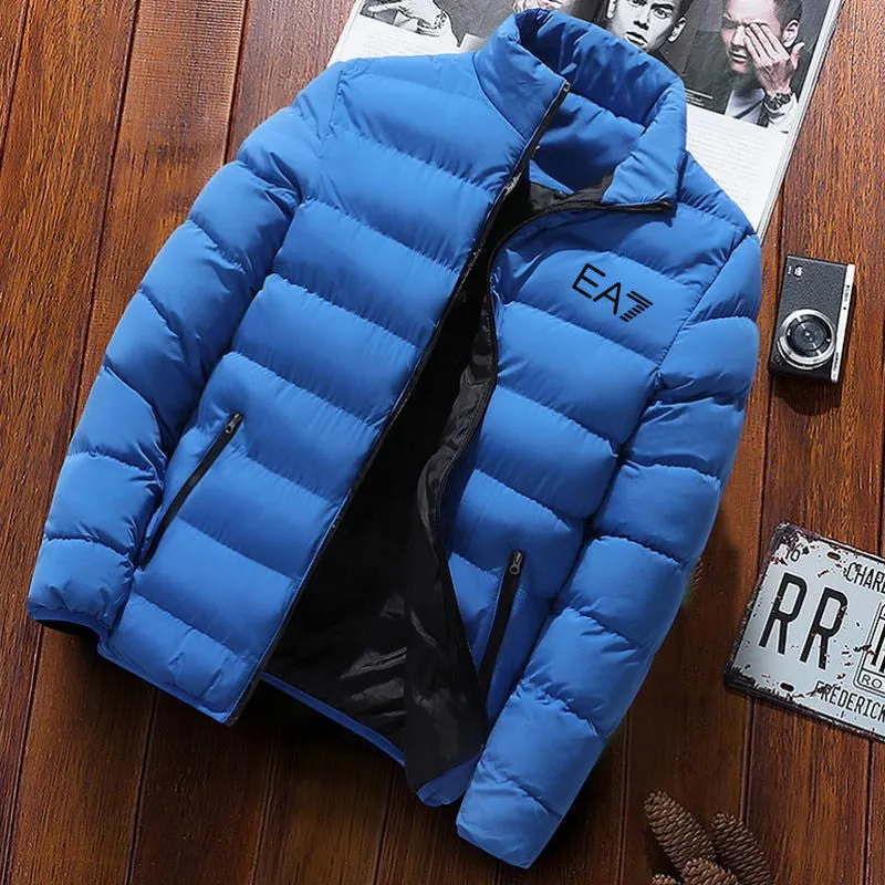 Down Filled Softshell Puffer Jacket