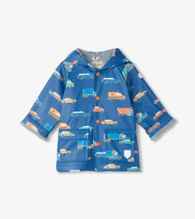 Driving Cars Preschool Raincoat