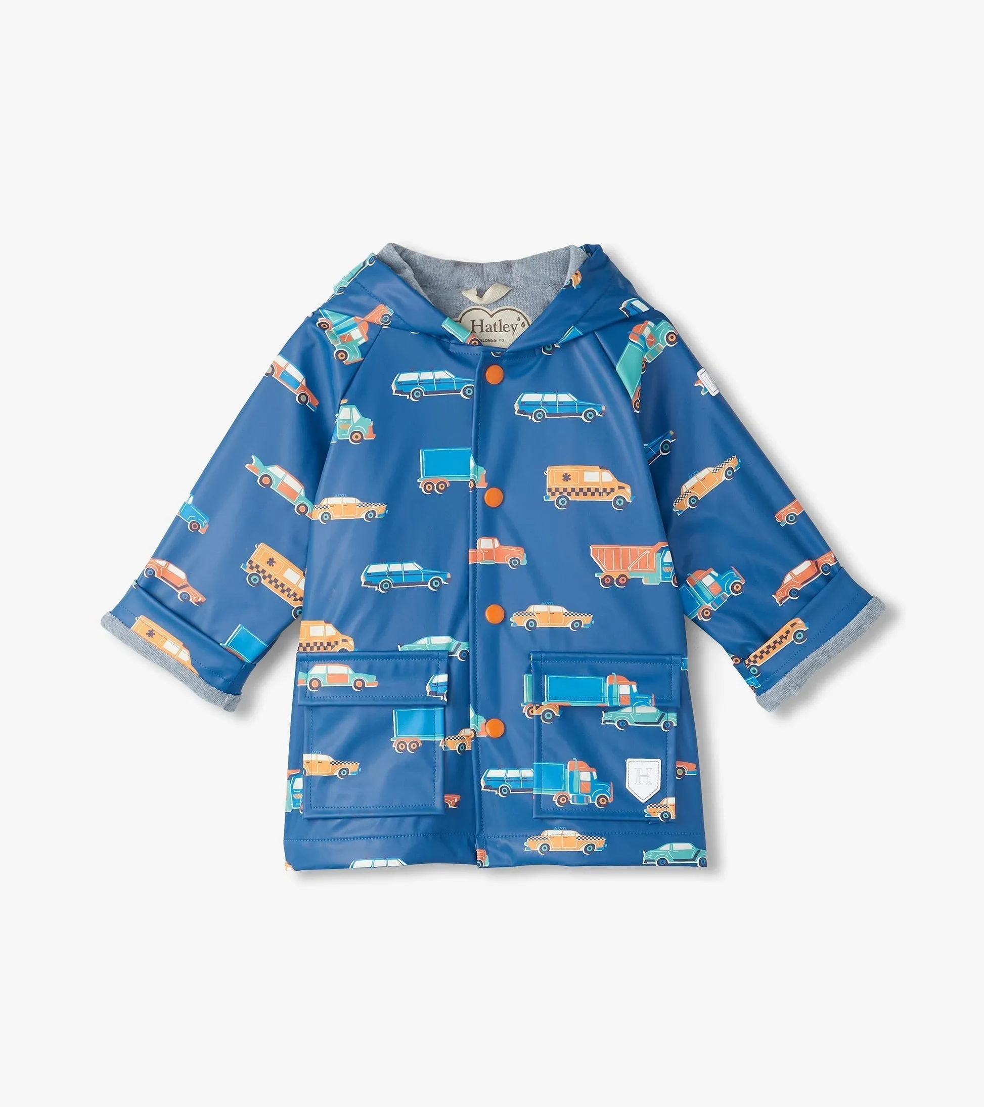 Driving Cars Preschool Raincoat