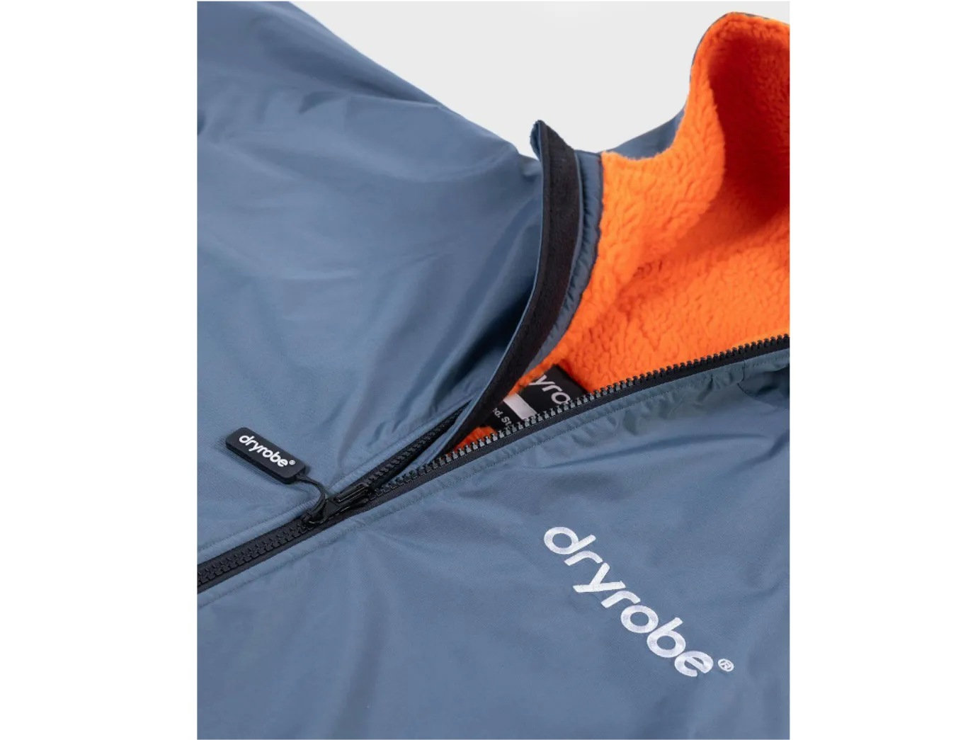 Dryrobe Advance V3 Long Sleeve Dark Grey/Orange - Sixes Small/Medium/Large/XL - All in Stock - NEW