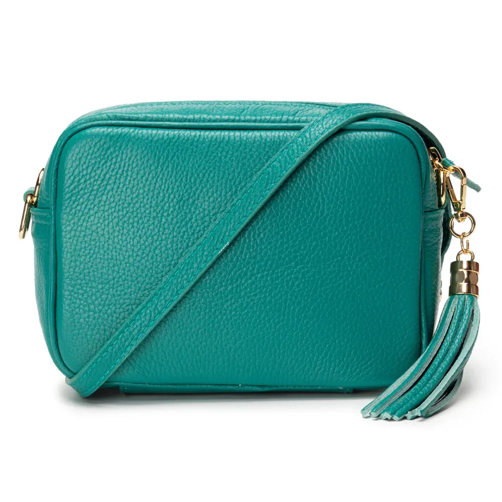 Elie Beaumont Crossbody Bag in Aquamarine