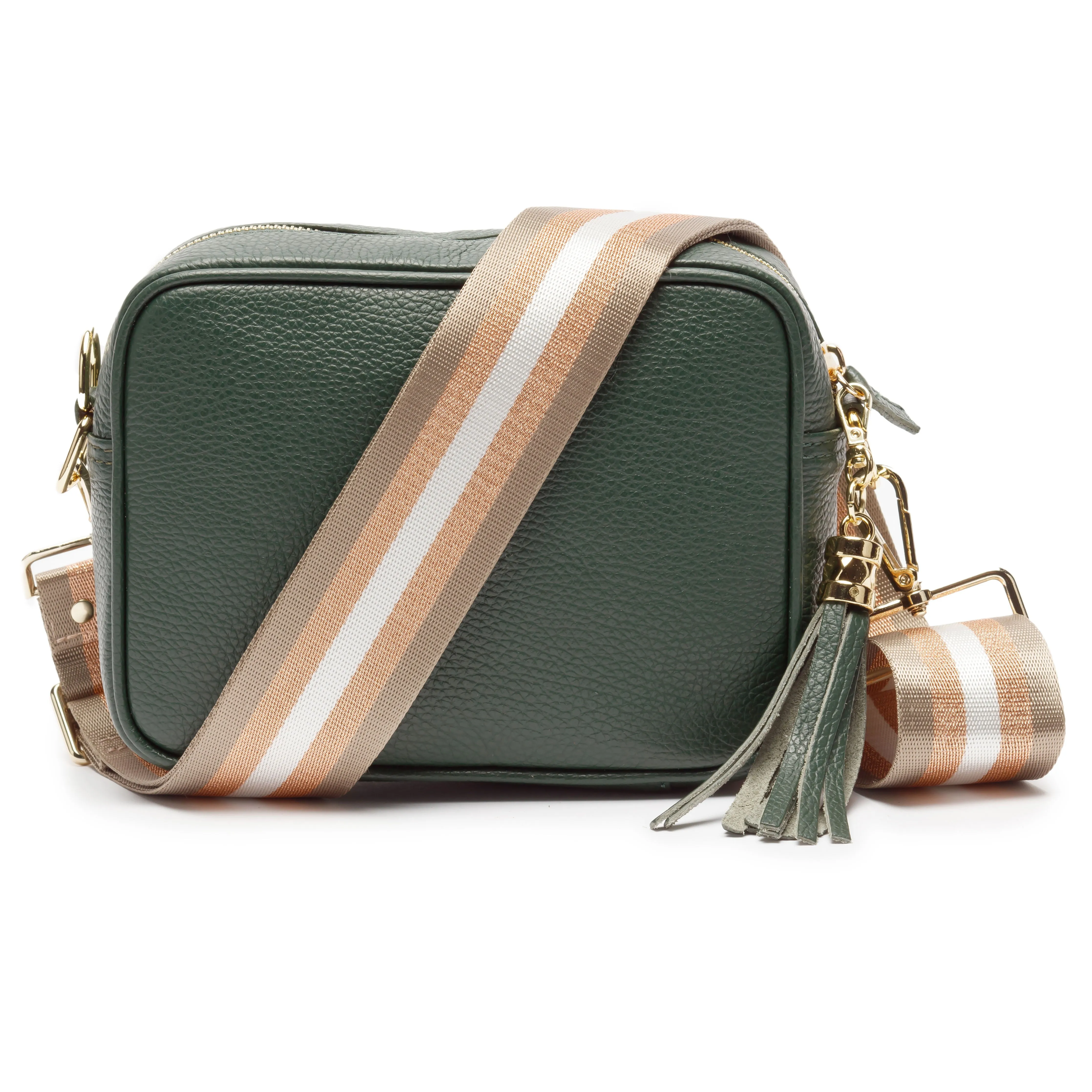 Elie Beaumont Crossbody Bag in Bottle Green