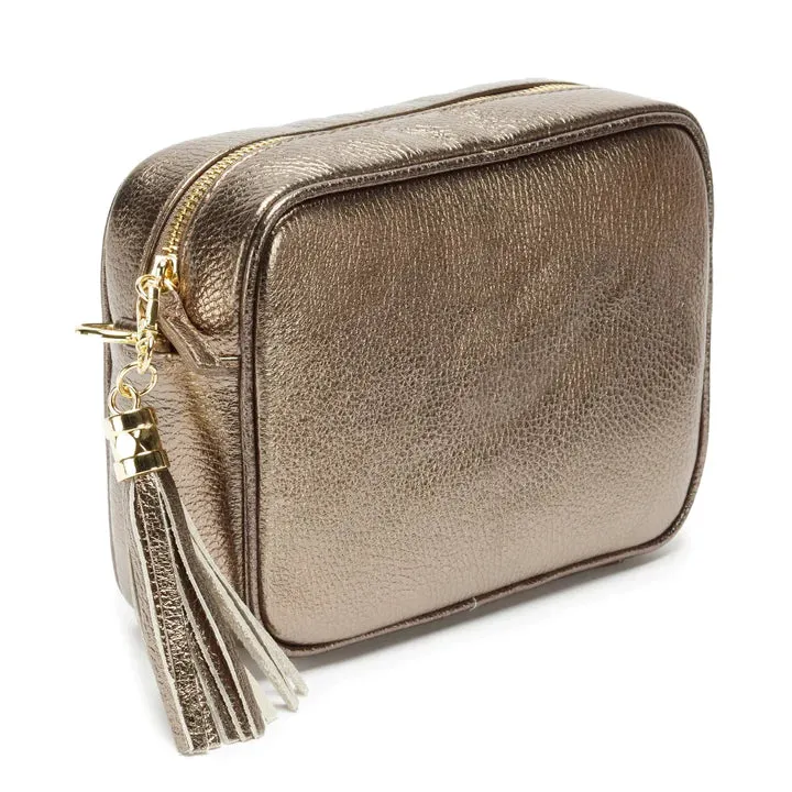 Elie Beaumont Crossbody Bag in Bronze