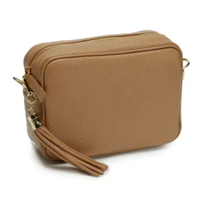 Elie Beaumont Crossbody Bag in Camel