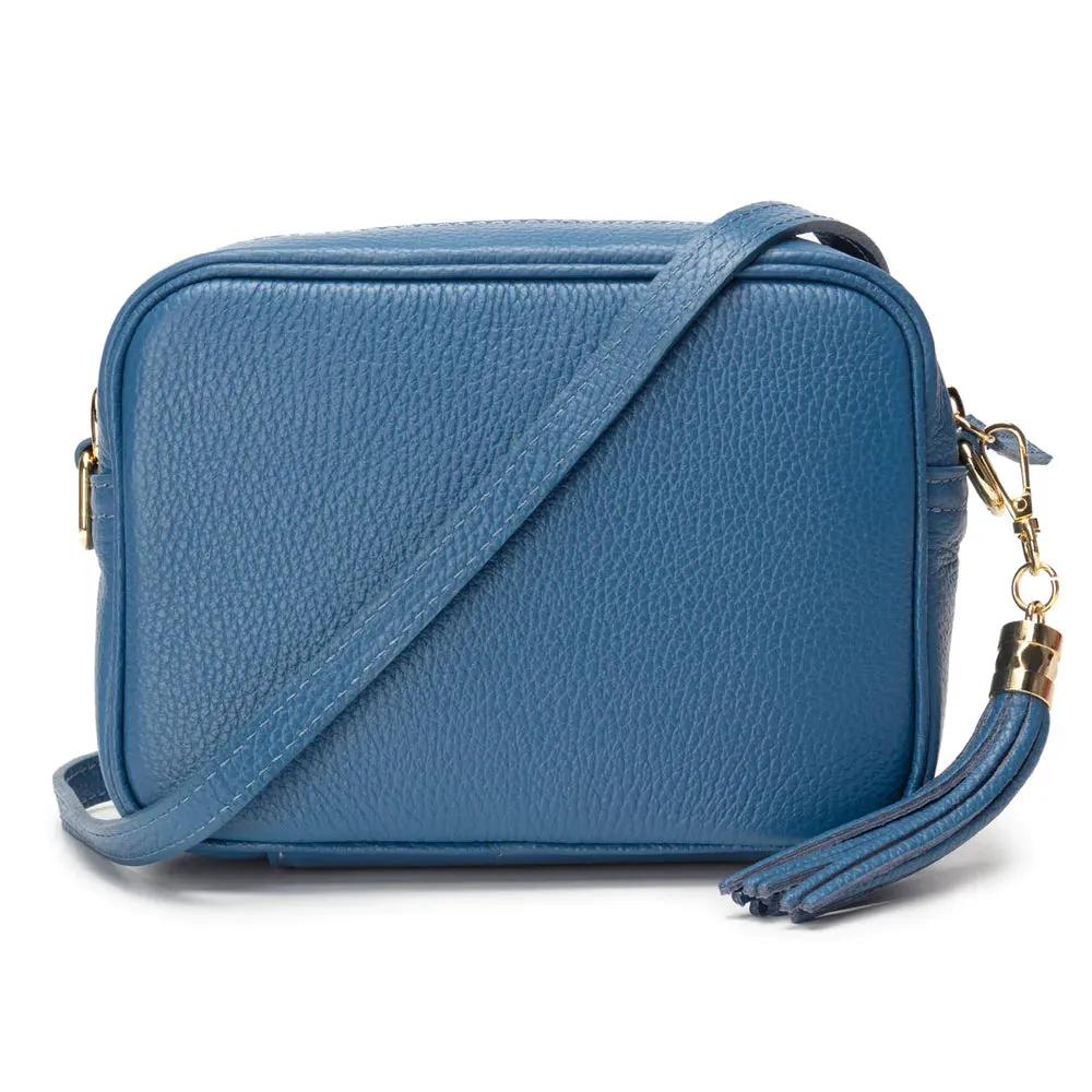 Elie Beaumont Crossbody Bag in Denim Blue