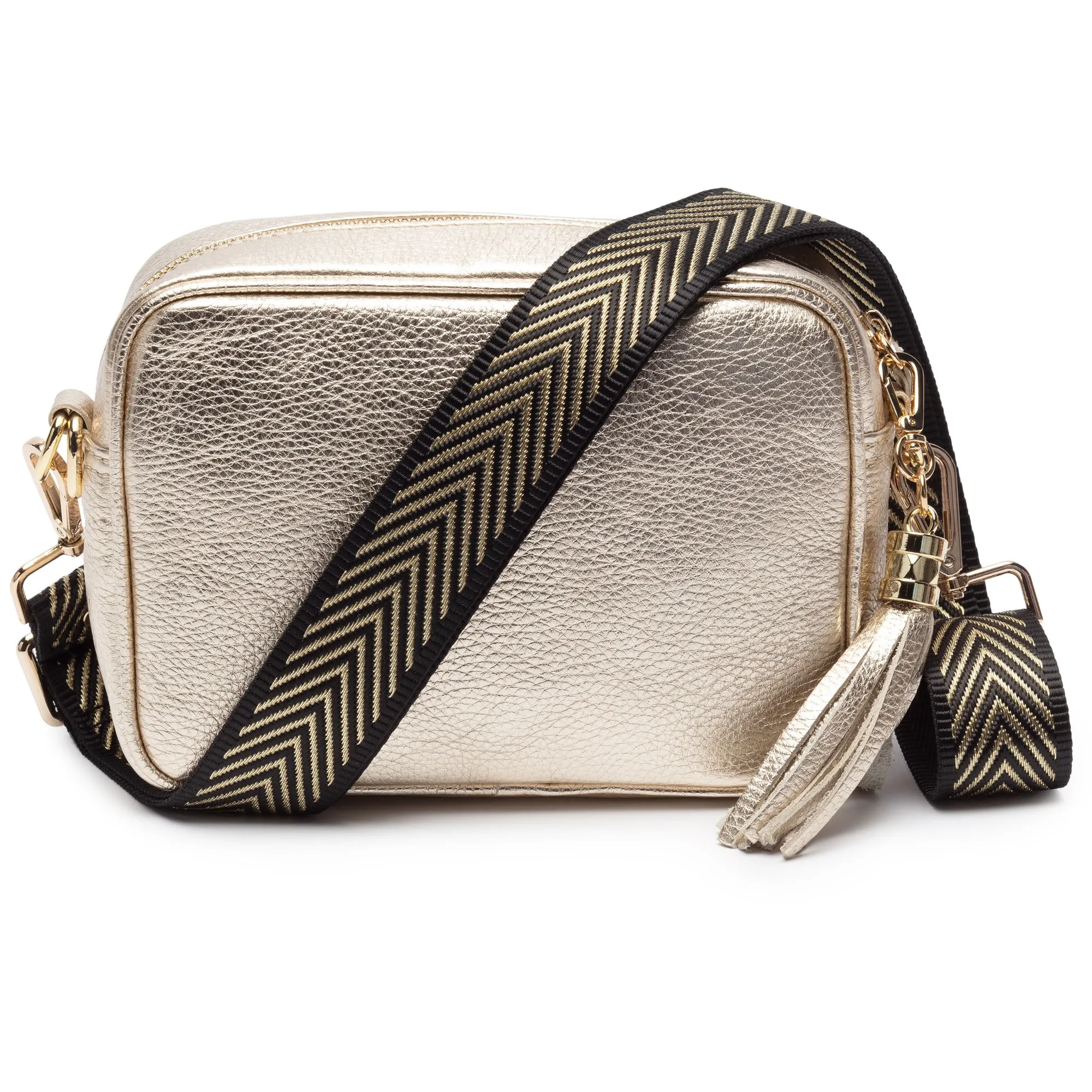 Elie Beaumont Crossbody Bag in Gold