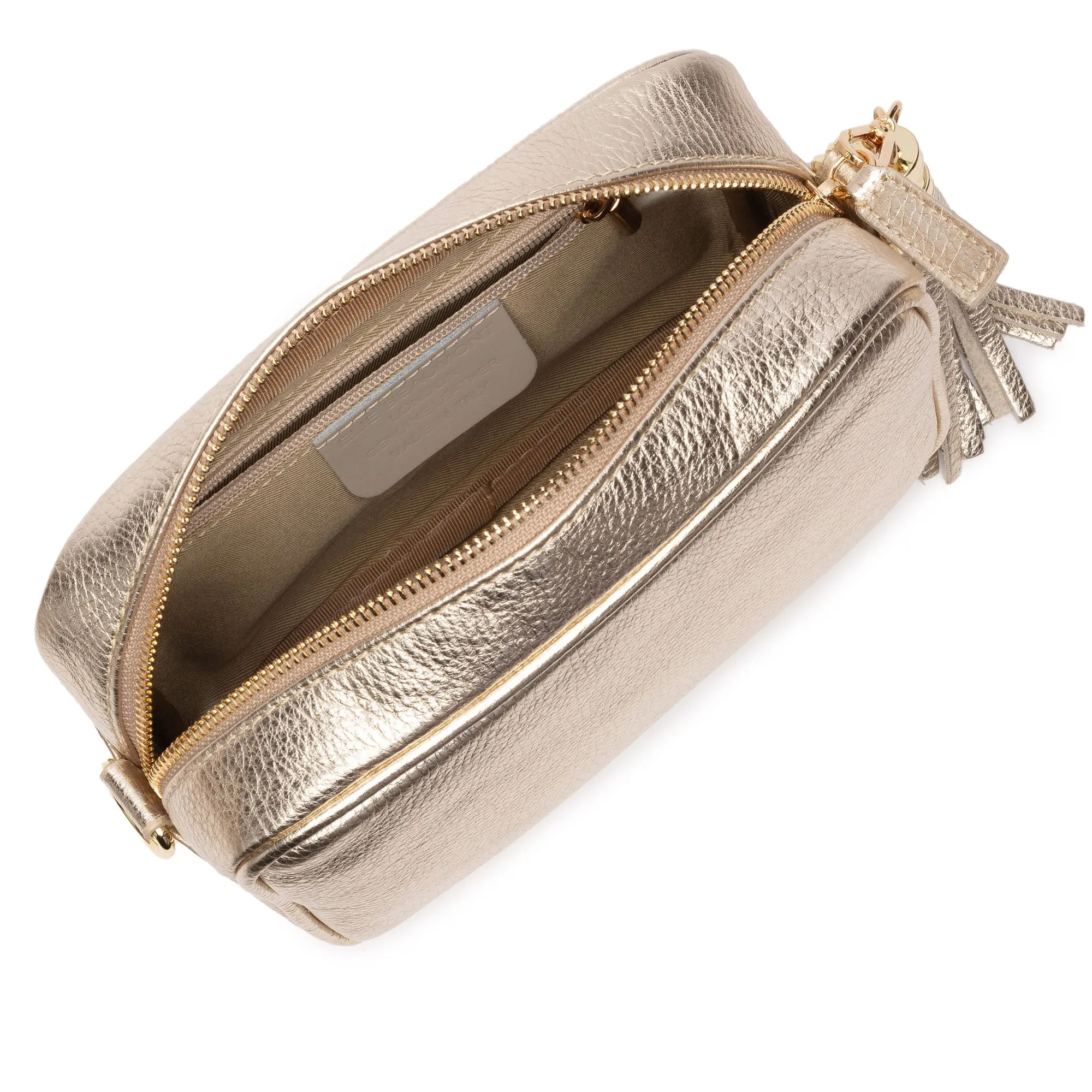 Elie Beaumont Crossbody Bag in Gold