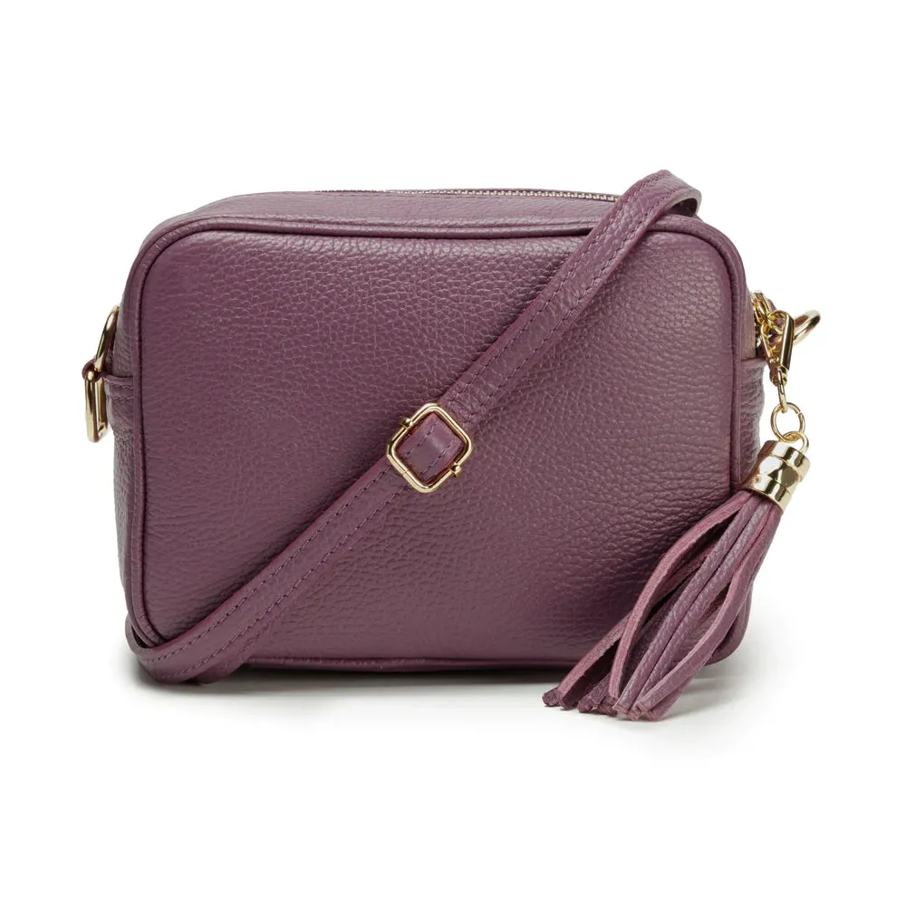 Elie Beaumont Crossbody Bag in Grape