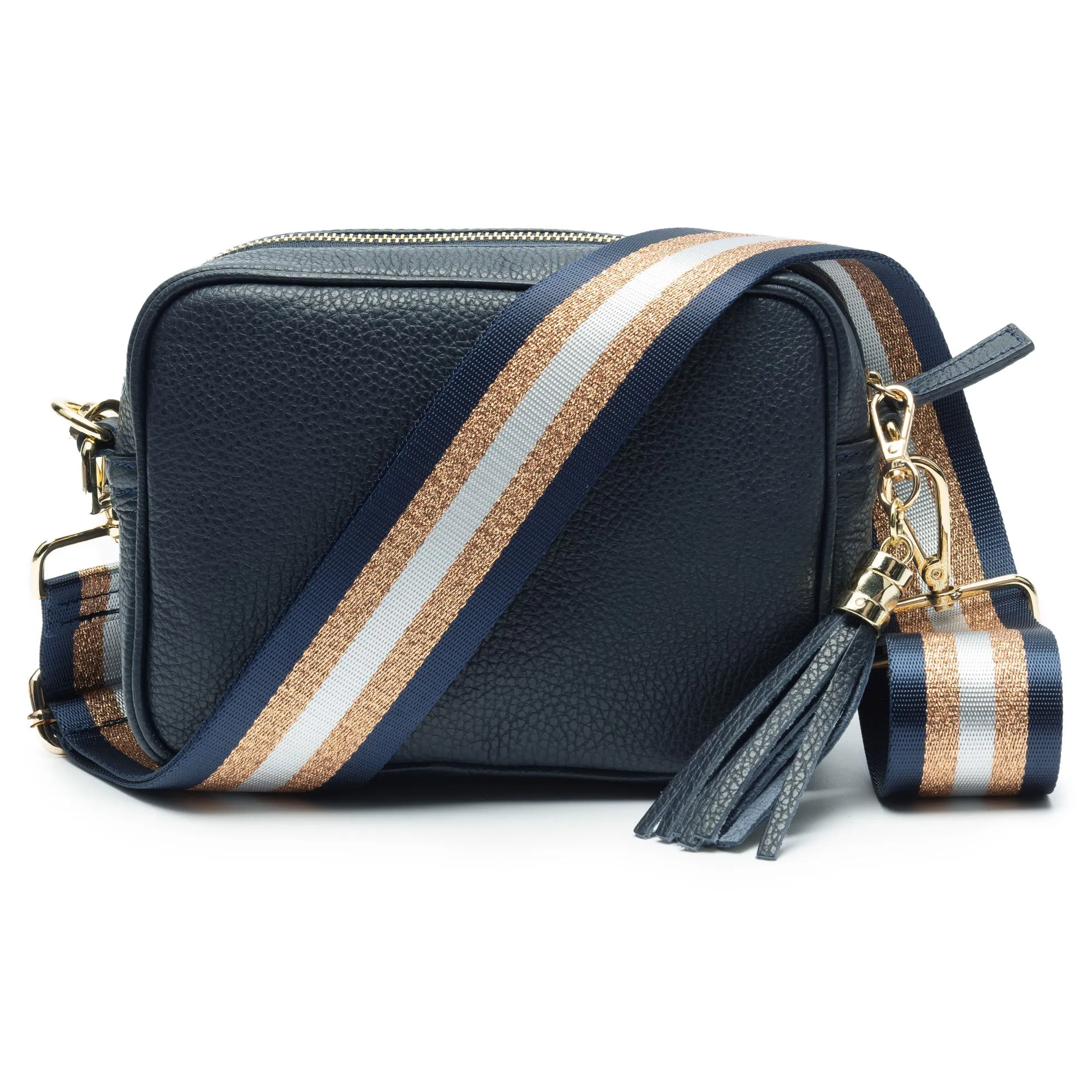 Elie Beaumont Crossbody Bag in Navy