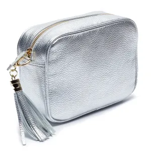 Elie Beaumont Crossbody Bag in Silver