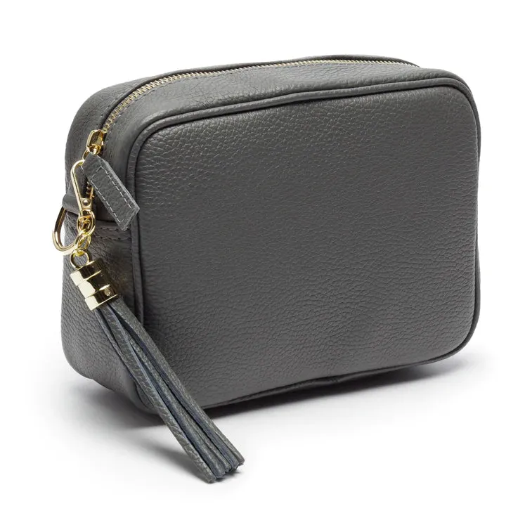 Elie Beaumont Crossbody Bag in Slate Grey