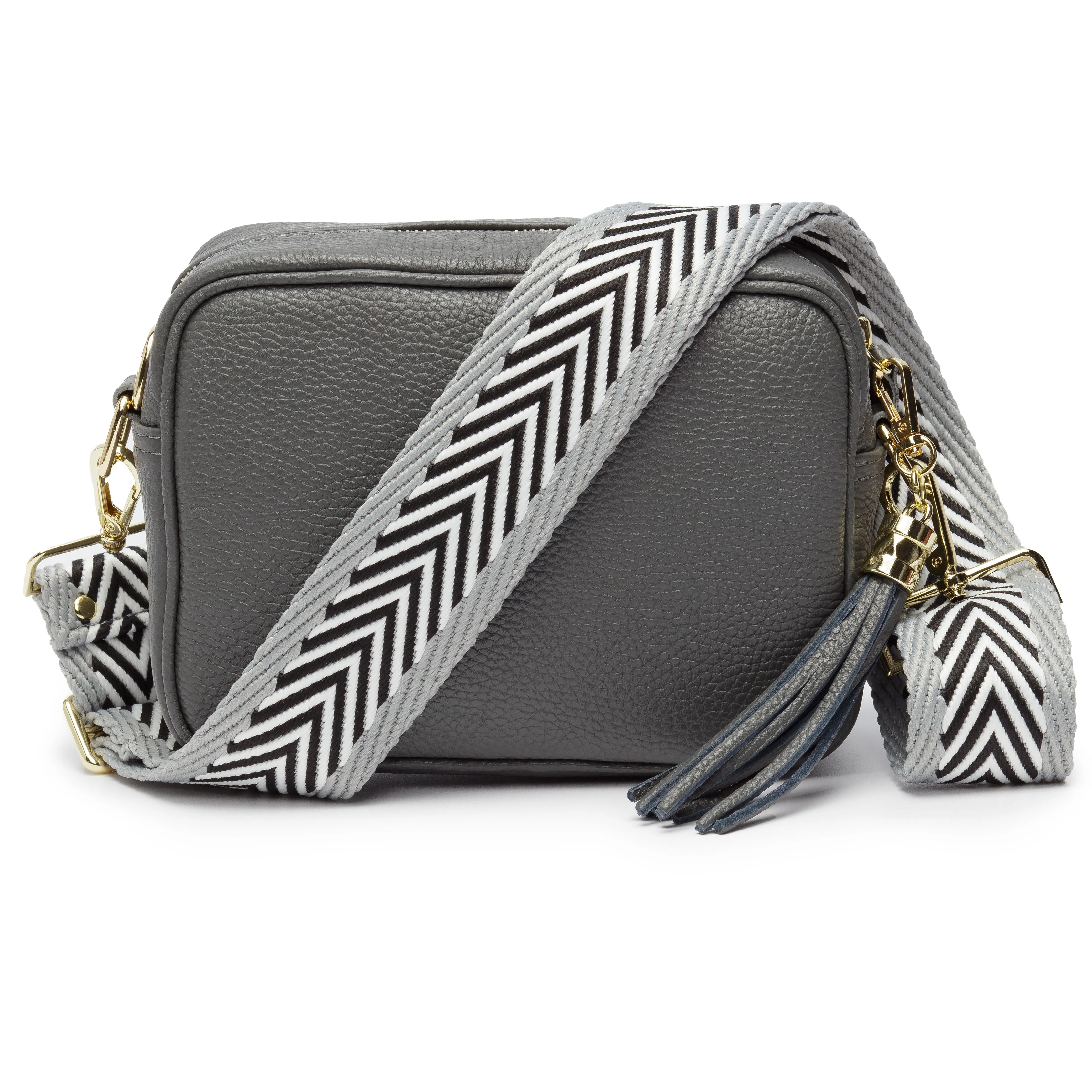 Elie Beaumont Crossbody Bag in Slate Grey