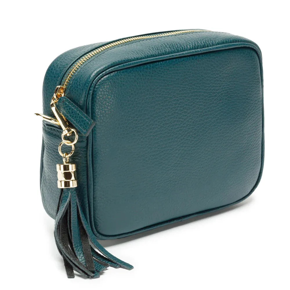 Elie Beaumont Crossbody Bag in Teal