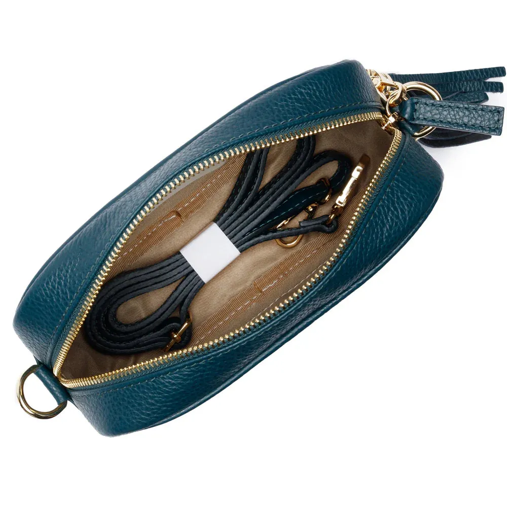 Elie Beaumont Crossbody Bag in Teal