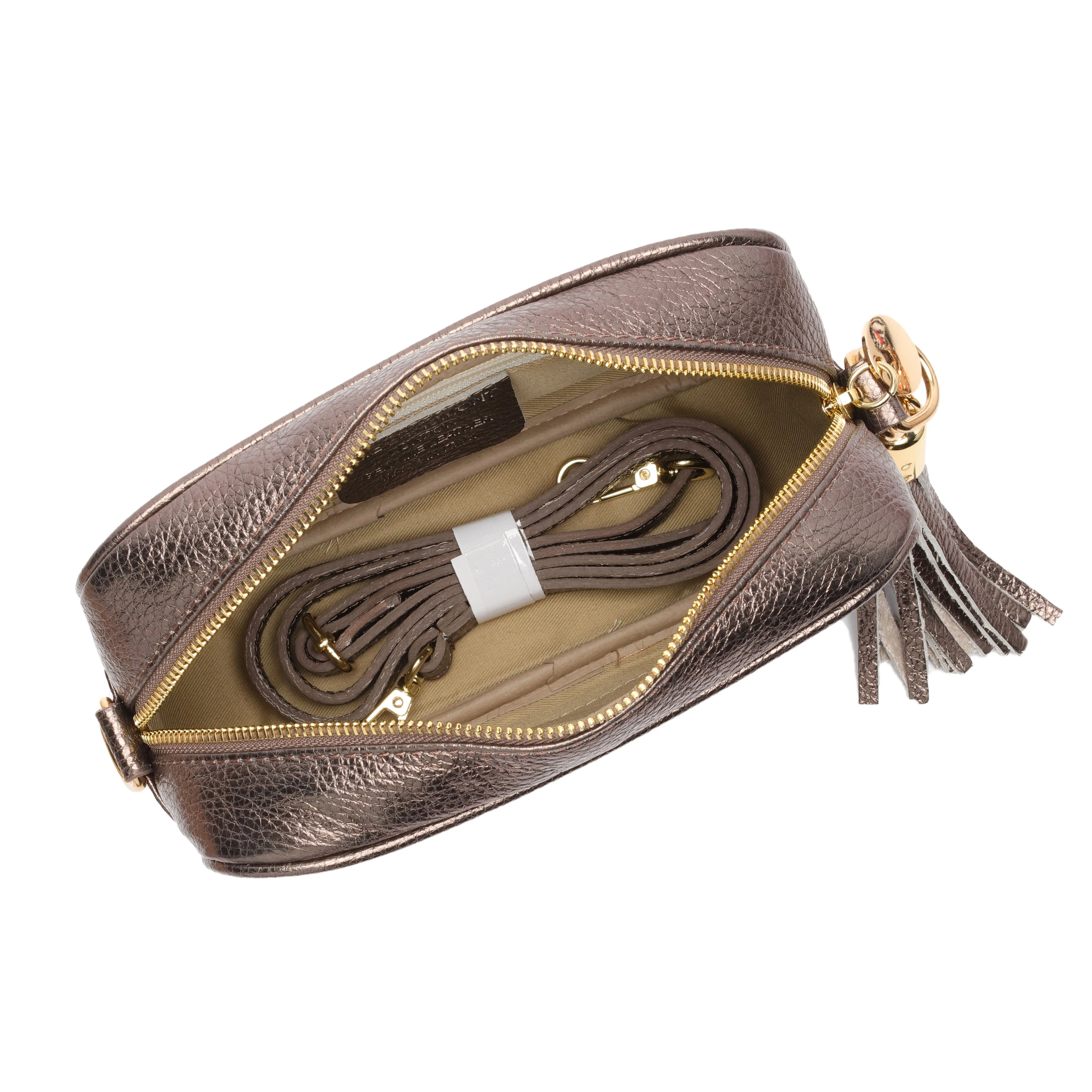 Elie Beaumont Form Bag in Bronze