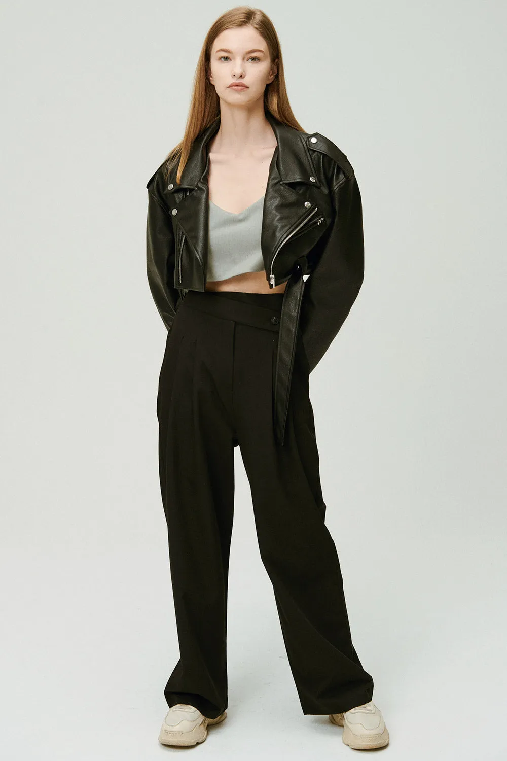 Emma Cropped Rider Jacket