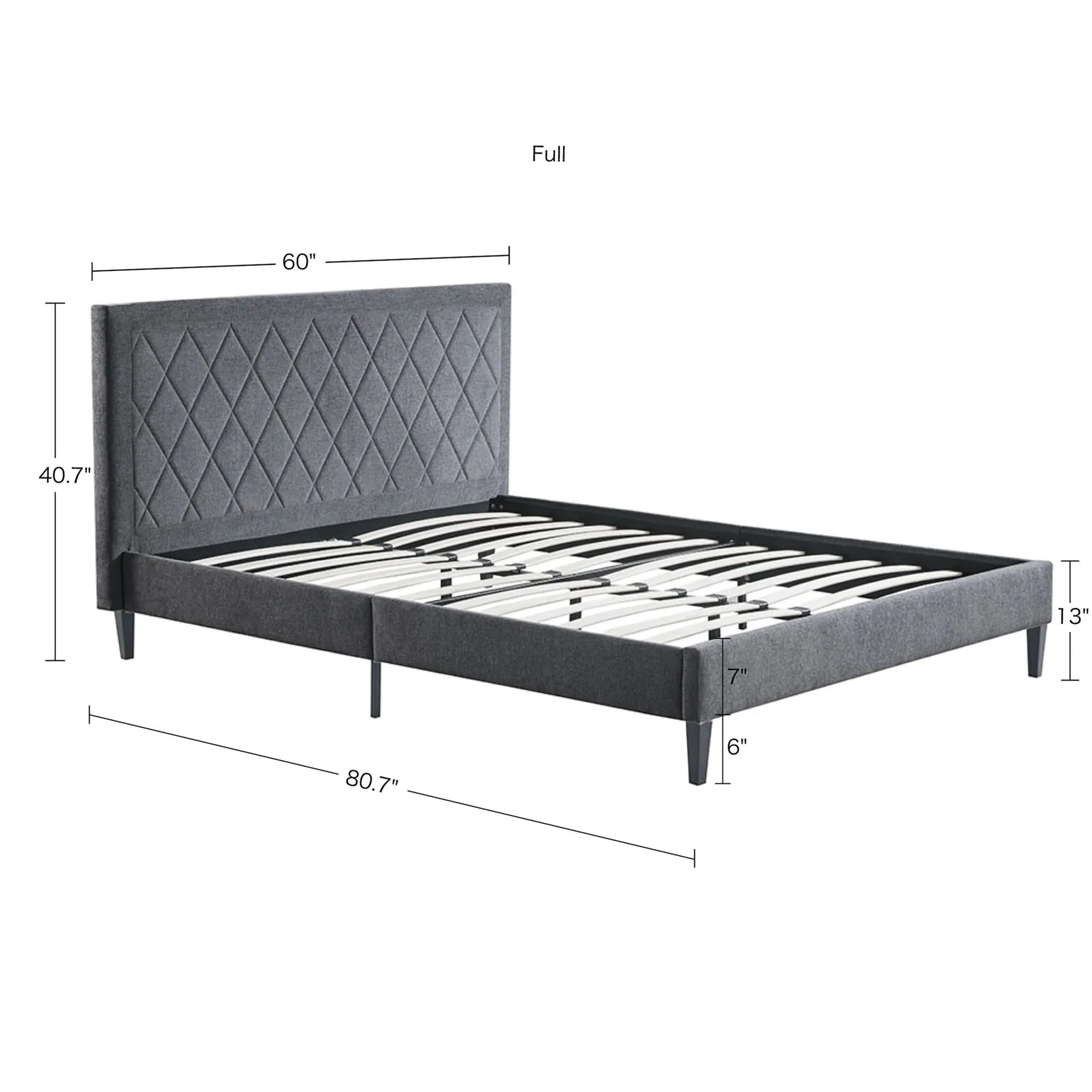 F Rowen Platform Bed