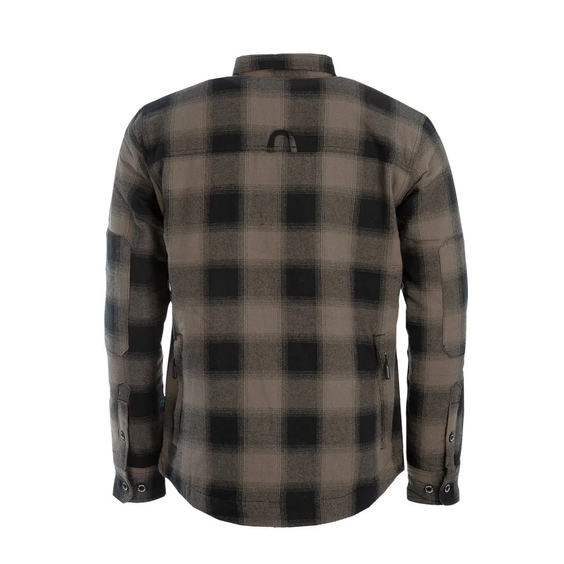 Flannel Insulated Long Sleeve Men (Brown)