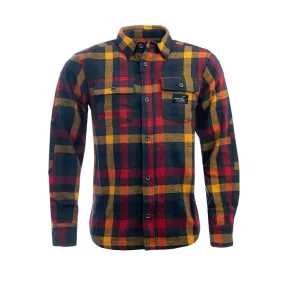 Flannel Insulated Long Sleeve Men (Navy)