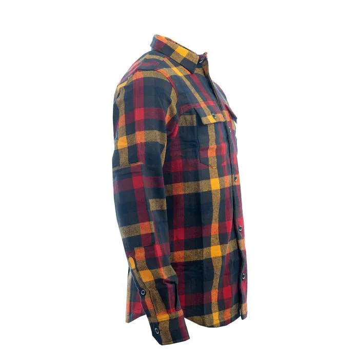 Flannel Insulated Long Sleeve Men (Navy)