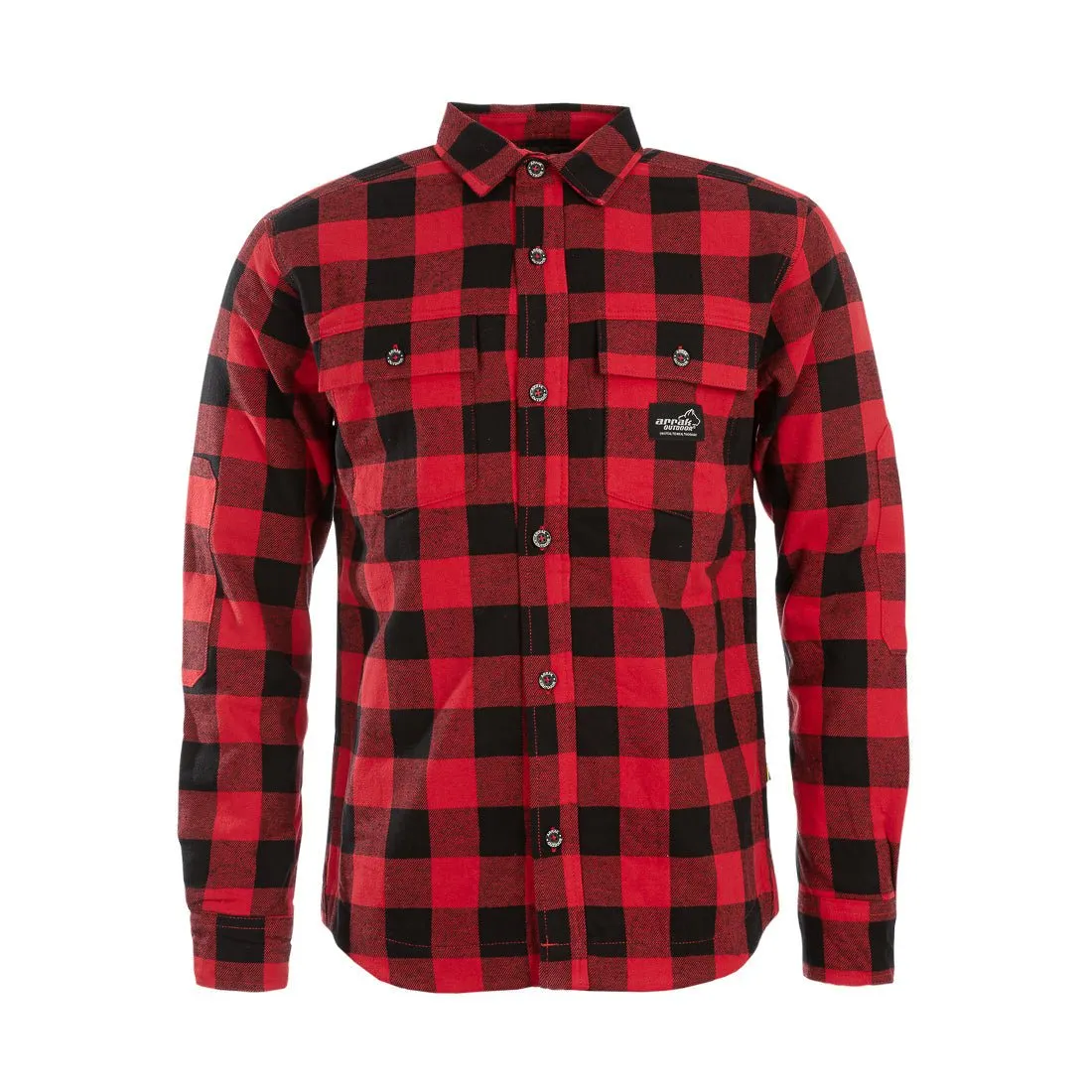 Flannel Insulated shirt Men (Red)