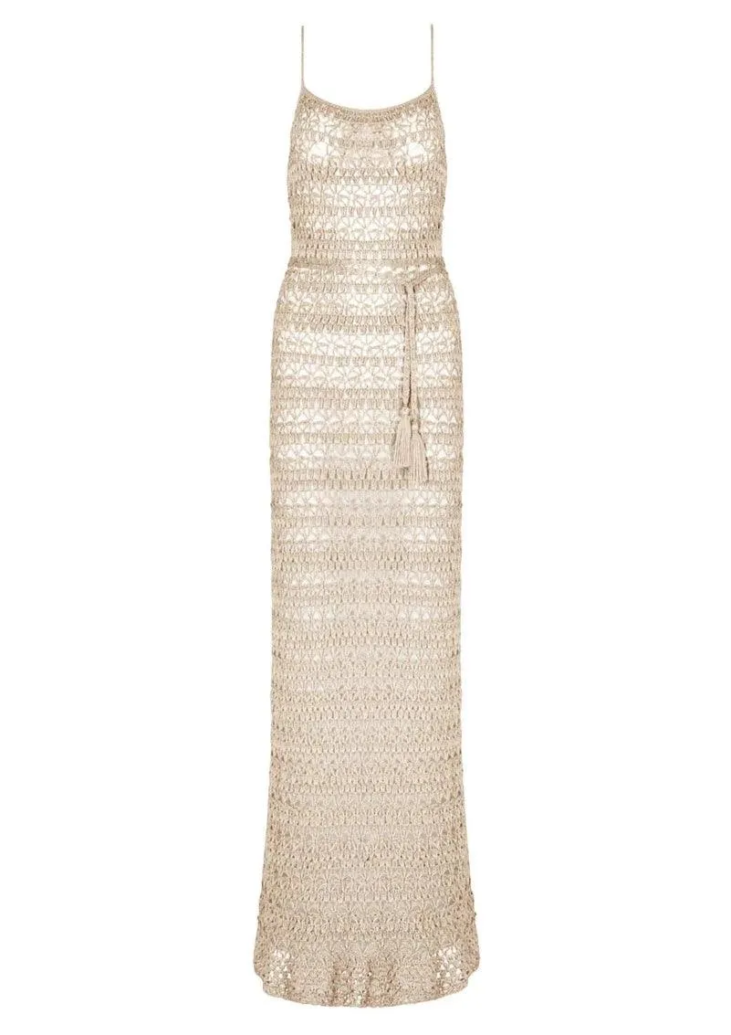 Flook Maxi Crochet Beach Dress Esa