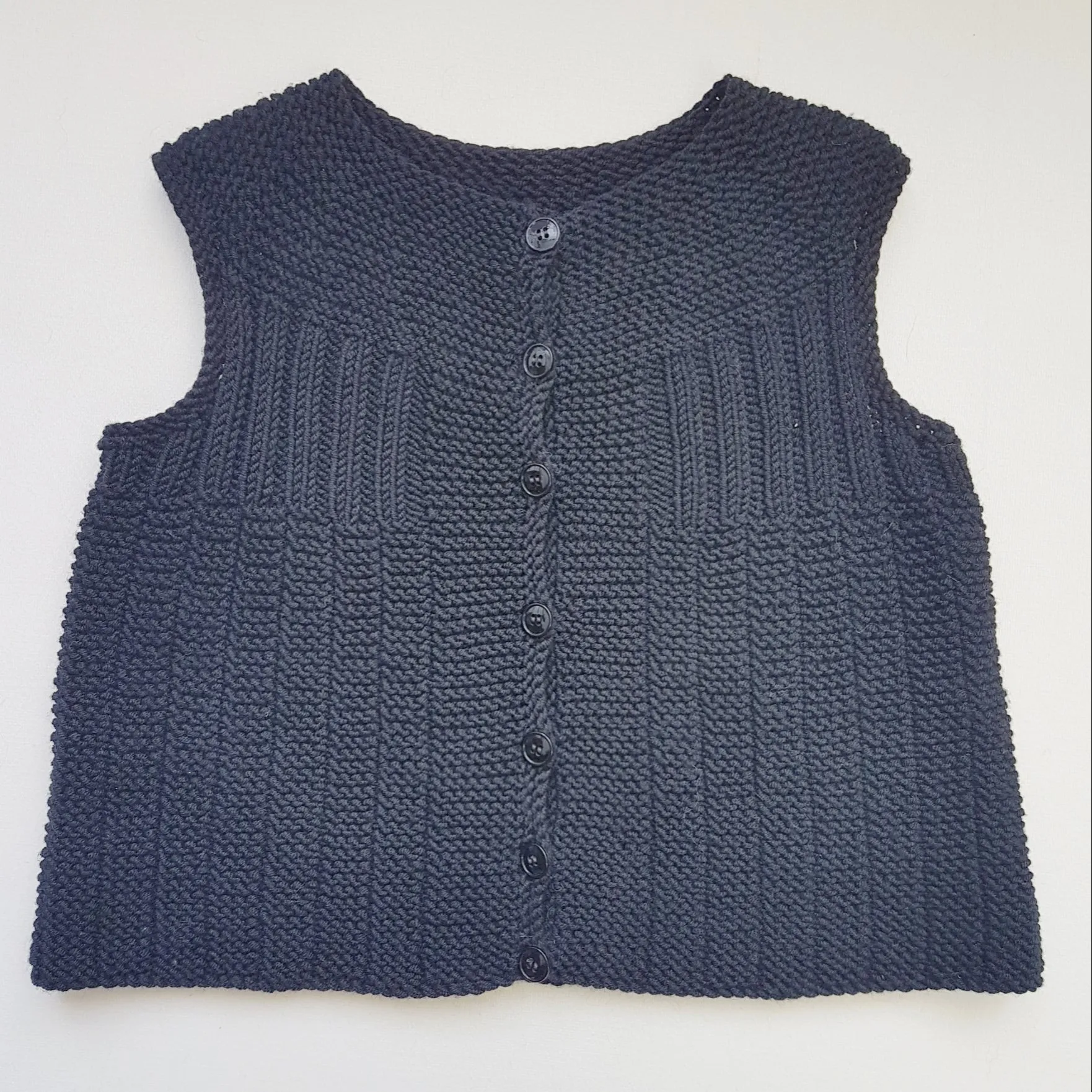 Garter Rib Vest