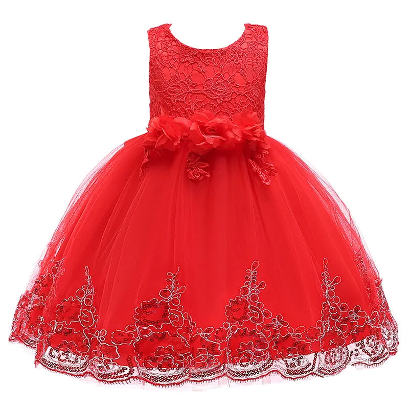 Gauze Skirt Girls' Dress European and American Children Shirt Snow White Dress Pettiskirt Kids Dress