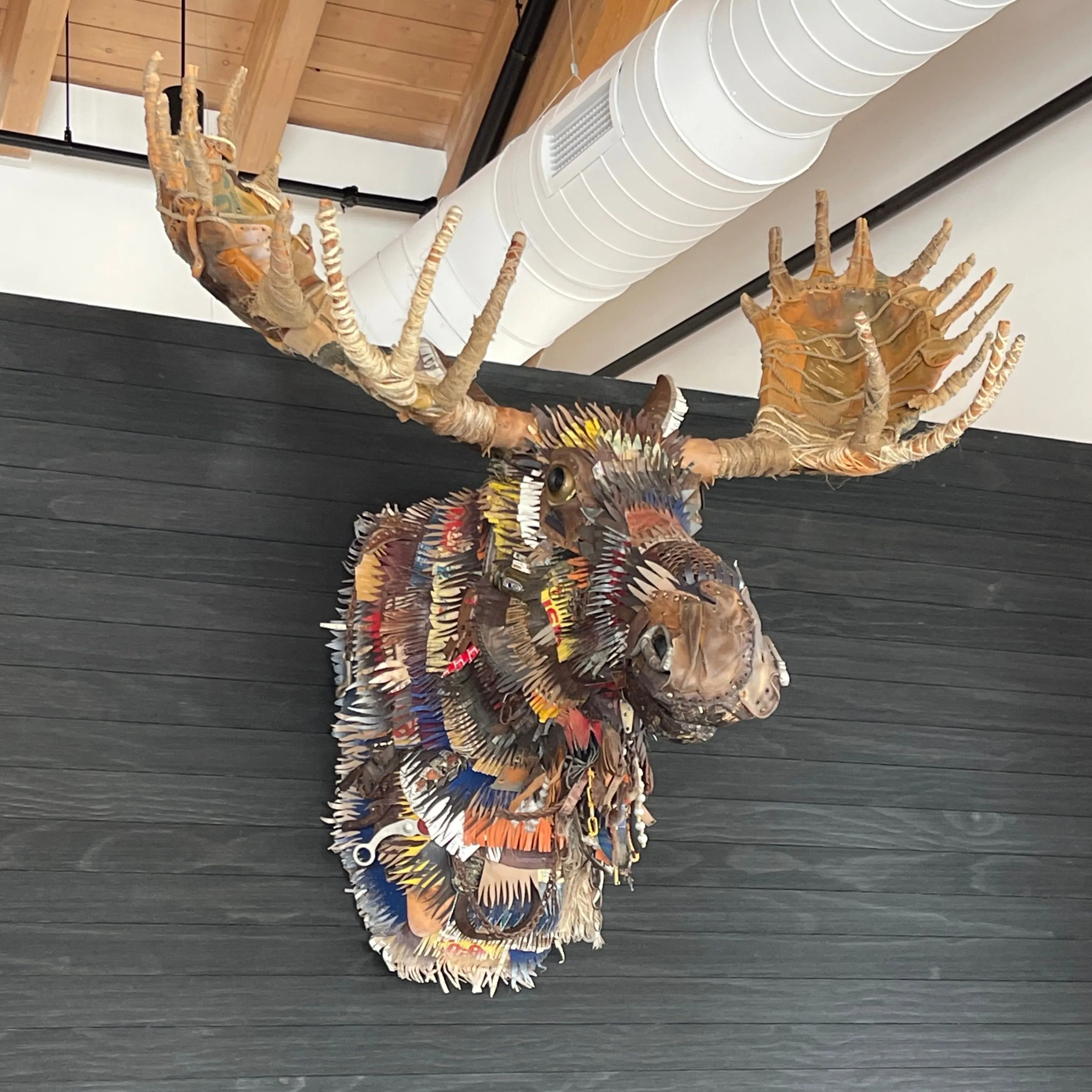 Giant Moose Sculpture for Steamboat Resort