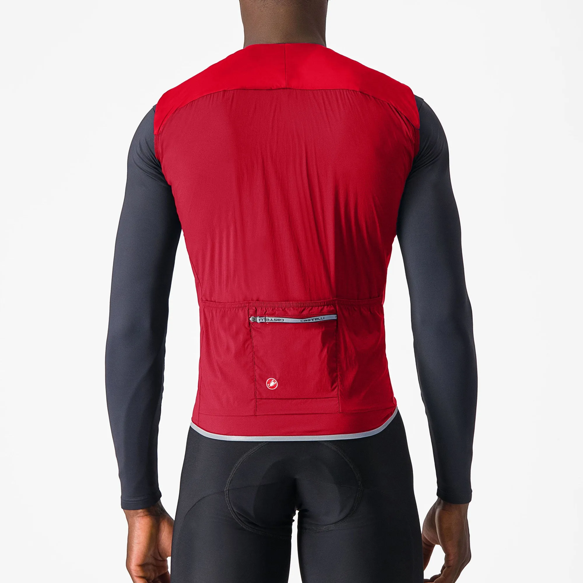 Gilet Castelli Fly - Rosso